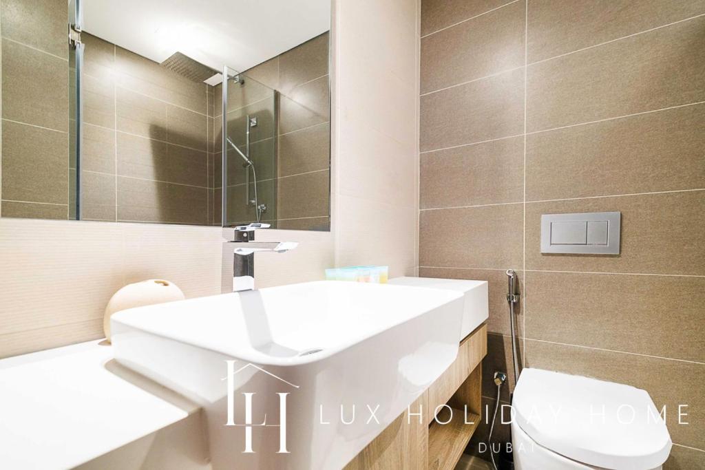 Lux Contemporary Suite With Full Marina View 6 Dubai Dış mekan fotoğraf