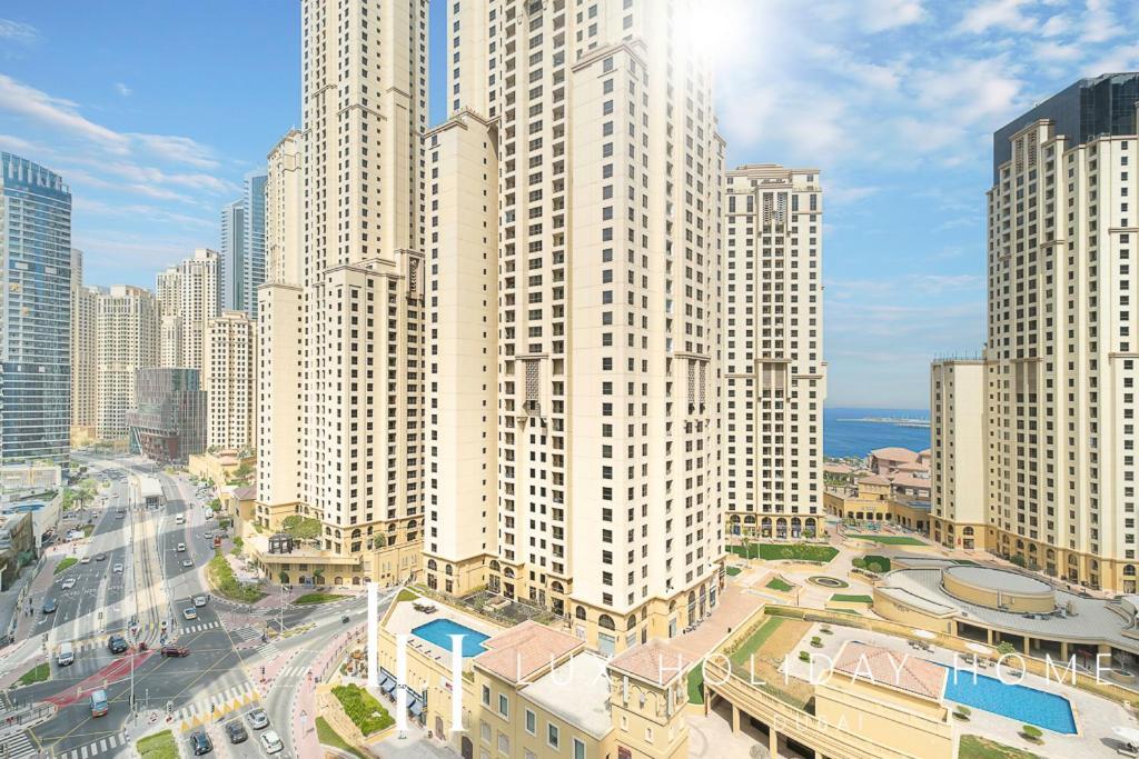 Lux Contemporary Suite With Full Marina View 6 Dubai Dış mekan fotoğraf
